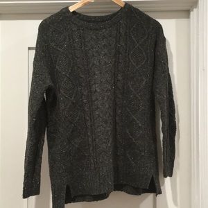 Gray sweater